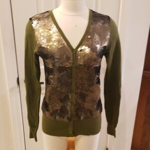 Ted Baker Size Small Olive Green